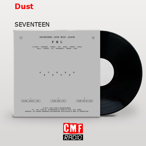 final cover Dust SEVENTEEN