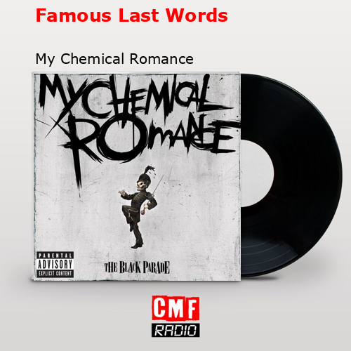 final cover Famous Last Words My Chemical Romance