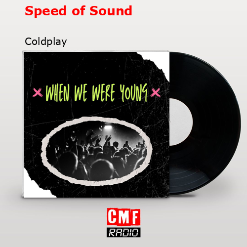 final cover Speed of Sound Coldplay